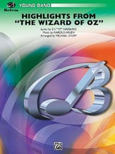 Wizard of Oz Concert Band sheet music cover